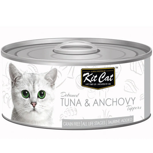 Kit Cat Deboned Tuna & Anchovy in Jelly (24 cans)