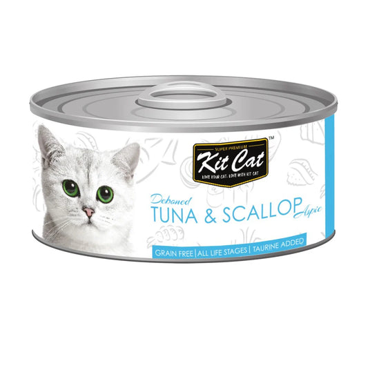 Kit Cat Deboned Tuna & Scallop (24 cans)